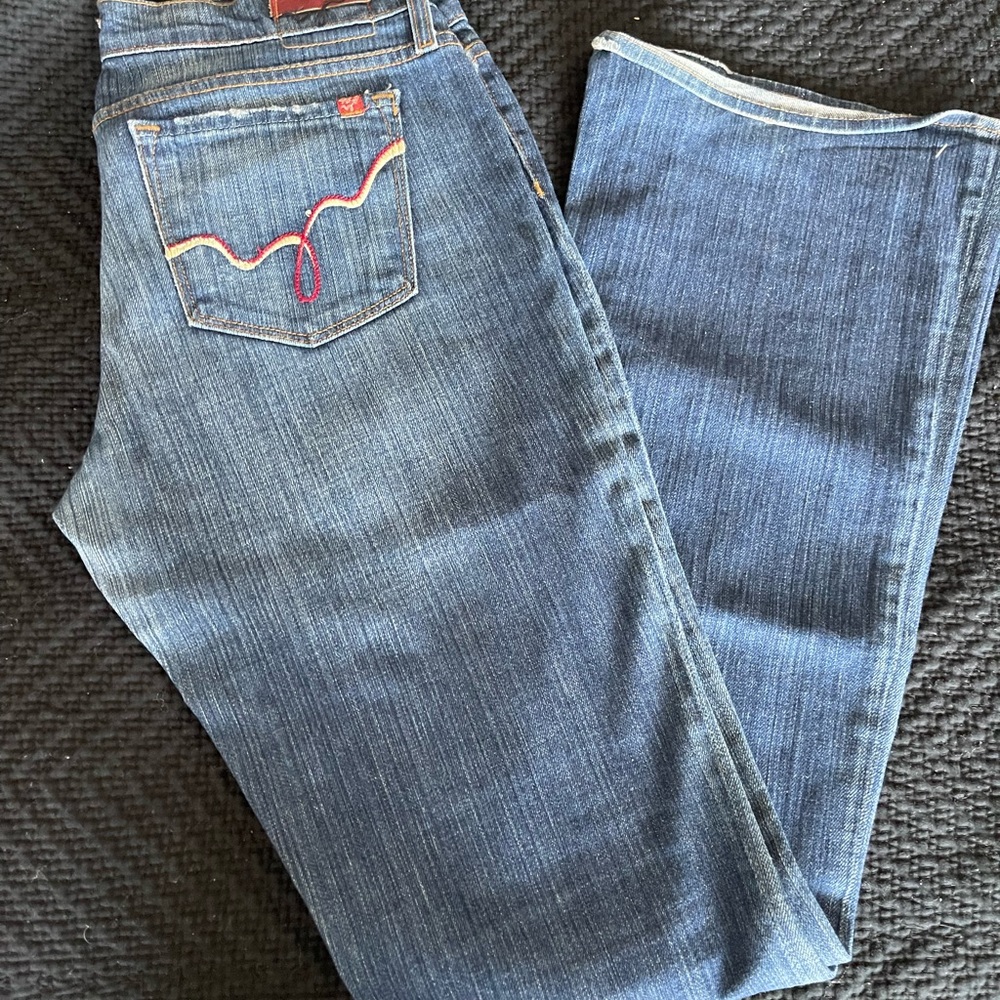 BLUE 2- Vintage, Made in California bootcut jeans. Vintage in EUC